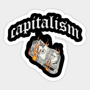 CAPITALISM Sticker